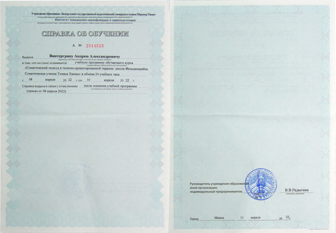 Соматический подход в психотерапии