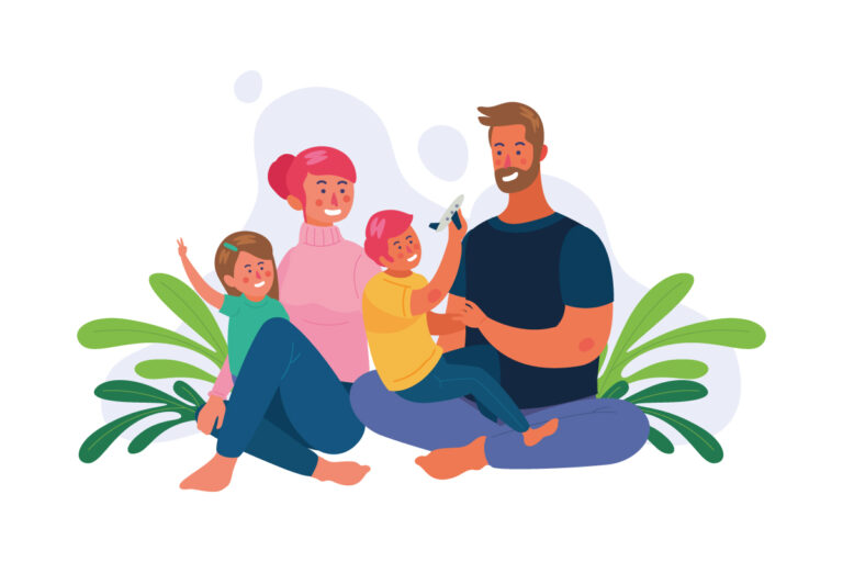 Идеальные родители, чтобы обеспечить благополучие детей